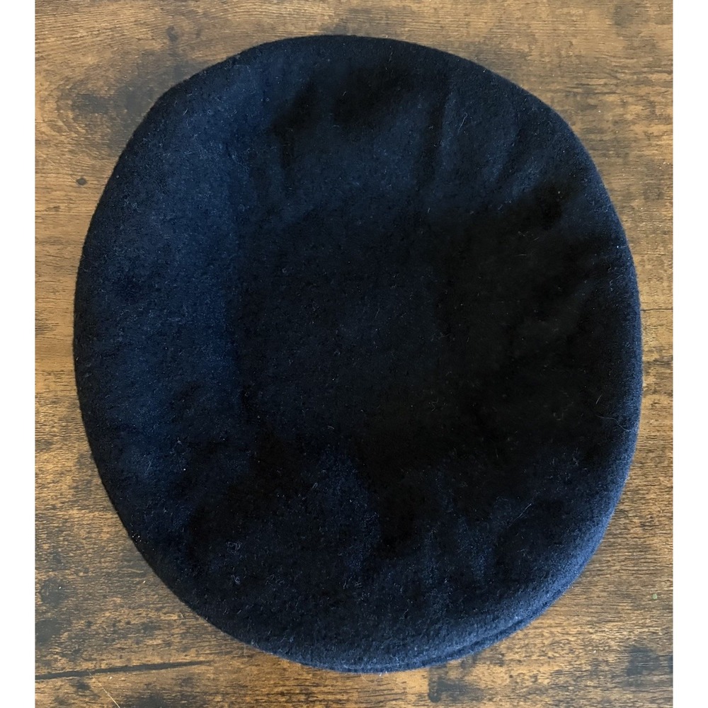 Vintage Kangol Hat Black Medium Wool